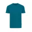 Tricou 42FEB234240, Iqoniq Bryce, Bumbac, Unisex, Albastru Verdigris, XXS