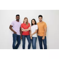   Tricou 42FEB234189, Iqoniq Bryce, Bumbac, Unisex, Albastru Deschis, XL