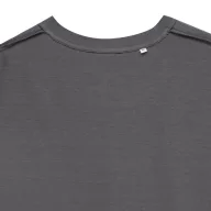   Tricou la baza gatului, Unisex, maneca scurta, iqoniq, 2401E13214, Bumbac, Gri anthracite, S