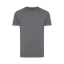 Tricou la baza gatului, Unisex, maneca scurta, iqoniq, 2401E13218, Bumbac, Gri anthracite, 3XL