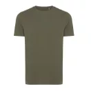 Tricou la baza gatului, Unisex, maneca scurta, iqoniq, 2401E13220, Bumbac, Kaki, M