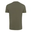 Tricou la baza gatului, Unisex, maneca scurta, iqoniq, 2401E13222, Bumbac, Kaki, XL