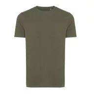   Tricou la baza gatului, Unisex, maneca scurta, iqoniq, 2401E13224, Bumbac, Kaki, XXL