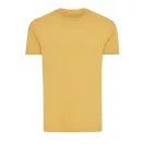 Tricou la baza gatului, Unisex, maneca scurta, iqoniq, 2401E13229, Bumbac, Galben ochre, XL