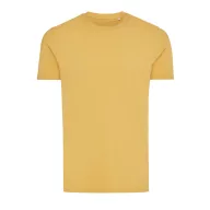   Tricou la baza gatului, Unisex, maneca scurta, iqoniq, 2401E13229, Bumbac, Galben ochre, XL