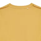Tricou la baza gatului, Unisex, maneca scurta, iqoniq, 2401E13229, Bumbac, Galben ochre, XL