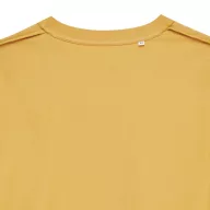   Tricou la baza gatului, Unisex, maneca scurta, iqoniq, 2401E13232, Bumbac, Galben ochre, 3XL