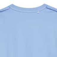  Tricou la baza gatului, Unisex, maneca scurta, iqoniq, 2401E13235, Bumbac, Albastru sky, S