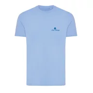   Tricou la baza gatului, Unisex, maneca scurta, iqoniq, 2401E13235, Bumbac, Albastru sky, S