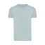 Tricou la baza gatului, Unisex, maneca scurta, iqoniq, 2401E13243, Bumbac, Verde ice, XL