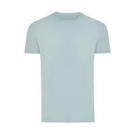   Tricou la baza gatului, Unisex, maneca scurta, iqoniq, 2401E13245, Bumbac, Verde ice, XXL