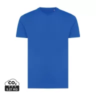   Tricou la baza gatului, Unisex, maneca scurta, iqoniq, 2401E13252, Bumbac, Albastru royal, XXL
