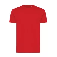   Tricou la baza gatului, Unisex, maneca scurta, iqoniq, 2401E13254, Bumbac, Rosu, 4XL