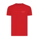 Tricou la baza gatului, Unisex, maneca scurta, iqoniq, 2401E13258, Bumbac, Rosu, S