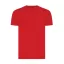 Tricou la baza gatului, Unisex, maneca scurta, iqoniq, 2401E13261, Bumbac, Rosu, XXL