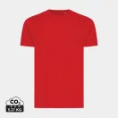 Tricou la baza gatului, Unisex, maneca scurta, iqoniq, 2401E13261, Bumbac, Rosu, XXL