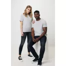 Tricou 42FEB234275, Iqoniq Manuel, Bumbac, Unisex, Gri, M