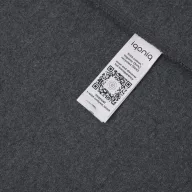 Tricou 42FEB234251, Iqoniq Manuel, Bumbac, Unisex, Negru, M