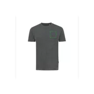 Tricou 42FEB234252, Iqoniq Manuel, Bumbac, Unisex, Negru, S