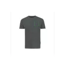 Tricou 42FEB234254, Iqoniq Manuel, Bumbac, Unisex, Negru, XS
