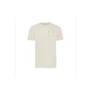 Tricou 42FEB234289, Iqoniq Manuel, Bumbac, Unisex, Crem, 3XL