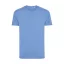 Tricou la baza gatului, Unisex, maneca scurta, iqoniq, 2401E13267, Bumbac, Albastru heather, S