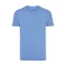 Tricou la baza gatului, Unisex, maneca scurta, iqoniq, 2401E13271, Bumbac, Albastru heather, 3XL