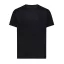 Tricou unisex, 2509E17240, iqoniq, 62x47x1 cm, Poliester, Negru, XXS