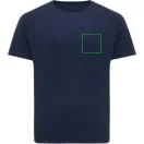 Tricou unisex, 2509E17249, iqoniq, 78x65x1 cm, Poliester, Albastru navy, XXL