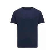  Tricou unisex, 2509E17251, iqoniq, 80x69x1 cm, Poliester, Albastru navy, 3XL
