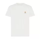 Tricou la baza gatului, Unisex, maneca scurta, iqoniq, 2401E13282, Poliester, Alb, 5XL