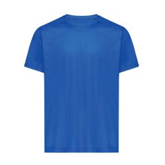  Tricou la baza gatului, Unisex, maneca scurta, iqoniq, 2401E13299, Poliester, Albastru royal, 4XL