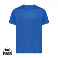   Tricou la baza gatului, Unisex, maneca scurta, iqoniq, 2401E13299, Poliester, Albastru royal, 4XL