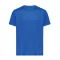 Tricou la baza gatului, Unisex, maneca scurta, iqoniq, 2401E13301, Poliester, Albastru royal, L
