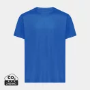 Tricou la baza gatului, Unisex, maneca scurta, iqoniq, 2401E13302, Poliester, Albastru royal, M