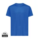 Tricou la baza gatului, Unisex, maneca scurta, iqoniq, 2401E13302, Poliester, Albastru royal, M