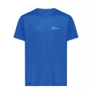 Tricou la baza gatului, Unisex, maneca scurta, iqoniq, 2401E13303, Poliester, Albastru royal, S