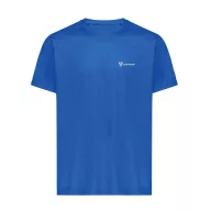   Tricou la baza gatului, Unisex, maneca scurta, iqoniq, 2401E13303, Poliester, Albastru royal, S