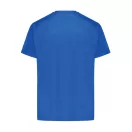 Tricou la baza gatului, Unisex, maneca scurta, iqoniq, 2401E13304, Poliester, Albastru royal, XL