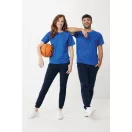 Tricou unisex, 2509E17252, iqoniq, 62x47x1 cm, Poliester, Albastru royal, XXS