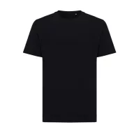   Tricou la baza gatului, Unisex, maneca scurta, iqoniq, 2401E13318, Bumbac, Negru, M