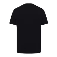   Tricou la baza gatului, Unisex, maneca scurta, iqoniq, 2401E13318, Bumbac, Negru, M