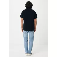  Tricou la baza gatului, Unisex, maneca scurta, iqoniq, 2401E13318, Bumbac, Negru, M