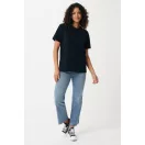 Tricou la baza gatului, Unisex, maneca scurta, iqoniq, 2401E13318, Bumbac, Negru, M