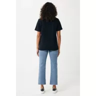   Tricou la baza gatului, Unisex, maneca scurta, iqoniq, 2401E13320, Bumbac, Negru, XL