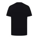 Tricou la baza gatului, Unisex, maneca scurta, iqoniq, 2401E13320, Bumbac, Negru, XL