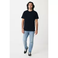   Tricou la baza gatului, Unisex, maneca scurta, iqoniq, 2401E13320, Bumbac, Negru, XL