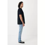   Tricou la baza gatului, Unisex, maneca scurta, iqoniq, 2401E13321, Bumbac, Negru, XS