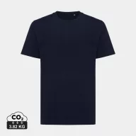   Tricou la baza gatului, Unisex, maneca scurta, iqoniq, 2401E13325, Bumbac, Albastru navy, M