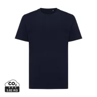   Tricou la baza gatului, Unisex, maneca scurta, iqoniq, 2401E13327, Bumbac, Albastru navy, XL